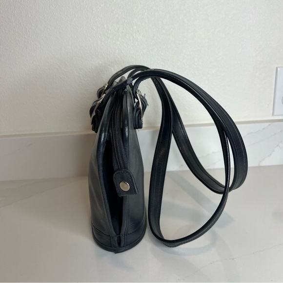 Coach Black Leather Satchel - Picture 9 of 15